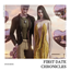 Plunging Neckline Drape Sheath Gown logo