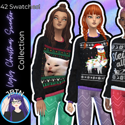 [JBTN] UGLY CHRISTMAS SWEATER COLLECTION (FEMALE)