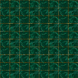 Green tile logo