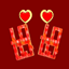 Be My Valentine - Love Earring logo