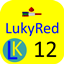LukyRed 12 logo