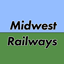 Midwest Railways Immersive Railroading logo