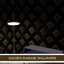 Golden Damask Wallpaper
