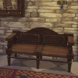 ZxTa - Medieval Loveseats - Mto4 - The Sims 4 Build / Buy - CurseForge