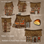 Medieval Hood Deco Houses - Bakery Set