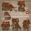 Medieval Hood Deco Houses - Butcher Set