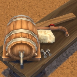 Cherry Preserving Barrel Woodwork