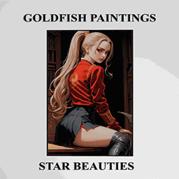 GoldFish paintings Star Beauties logo