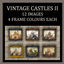 Vintage Castles II - Small Paintings