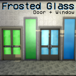 Frosted Glass Window + Door logo