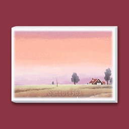 Pastel Landscape Painting #2 Sellable Samtuse963