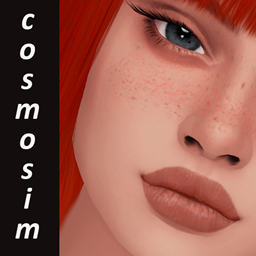 cosmosim lipstick N86 logo
