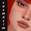 cosmosim lipstick N86 logo