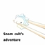 Snom cult's adventure logo