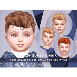 SONYASIMS - LAZY SUNDAY HAIR TODDLERS logo