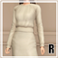 Basic VI - Crème Knit Sweater & Skirt logo