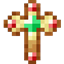 Cross totem of god logo