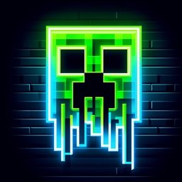 Minecraft but better! (Idk) logo