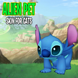 Alien pet skin for cat by Jochi