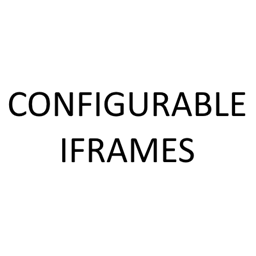 Configurable IFrames logo