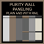 Purity Wall Panels - With and Without Chair Rail logo