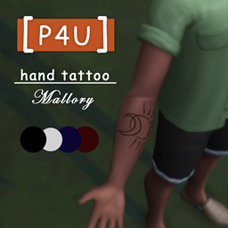 [P4U] Tattoo hand - Mallory (men) logo