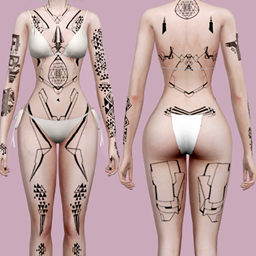 Tribal Sci-Fi Tattoos project image