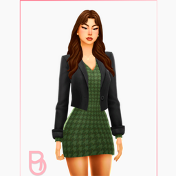 Woman Suit Dress - Cris - Version 4