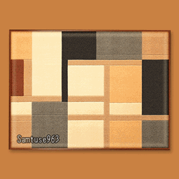 HQ Modern Rectangular Dance Rug #2 Samtuse963
