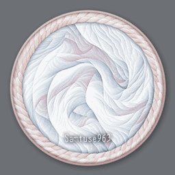 Marble Round Dance Rug #7 Samtuse963 logo
