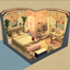 Pink Heart Bed Room 💗