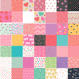 Valentine card logo