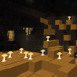 Golden Glowing Grotto logo