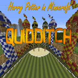 Harry Potter in Minecraft - Quidditch logo