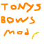Tonys bows logo