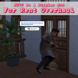 Be A Burglar - For Rent Overhaul logo