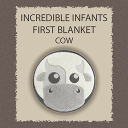 Incredible Infants First Cow Blanket Override