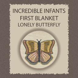 Incredible Infants First Lonely Butterfly Blanket Override