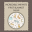 Incredible Infants First Safari Blanket Override logo