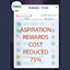 Aspiration Rewards Store Cost Decreased 75 Percent logo