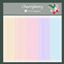 delicate pastel wallpaper with small stripes logo