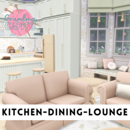 Grandma Core - Kitchen, Living and Dining