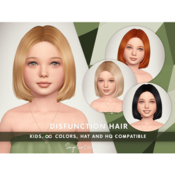 SONYASIMS - DISFUNCTION HAIR KIDS project image