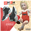Infant's Chunky High Top Sock Techwear Sneaker logo