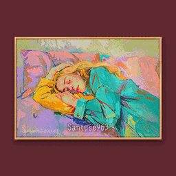 HQ Nap Time Oil Painting #1 Sellable Samtuse963 logo