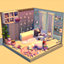 Modern Pink & Purple Bedroom logo