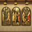 HQ Medieval Classical Ladies Triptych #1 Sellable Samtuse963 logo