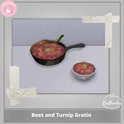Beet and Turnip Gratin