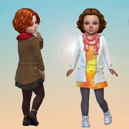 Jacket Scarf for Toddlers project image