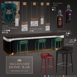 Millionaire Home Bar logo
